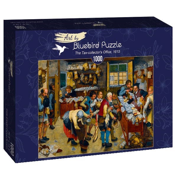 Bluebird Puzzle (60085) - Pieter Brueghel the Younger: "The Tax-collector's Office, 1615" - 1000 brikker puslespil