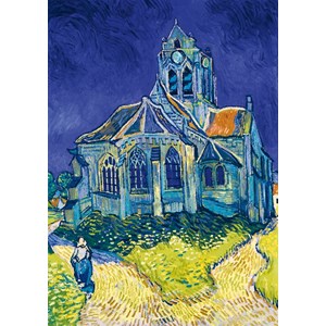Bluebird Puzzle (60089) - Vincent van Gogh: "The Church in Auvers-sur-Oise, 1890" - 1000 brikker puslespil