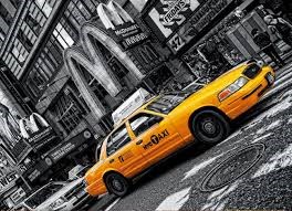 Clementoni (39274) - "New York Taxi" - 1000 brikker puslespil