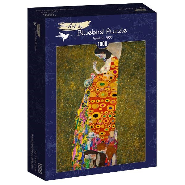 Bluebird Puzzle (60022) - Gustav Klimt: "Hope II, 1908" - 1000 brikker puslespil