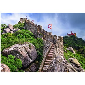 Step Puzzle (85409) - "Castelo dos Mouros, Sintra, Portugal" - 4000 brikker puslespil