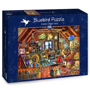 Bluebird Puzzle (70434) - Aimee Stewart: "Hidden Object Attic" - 1500 brikker puslespil