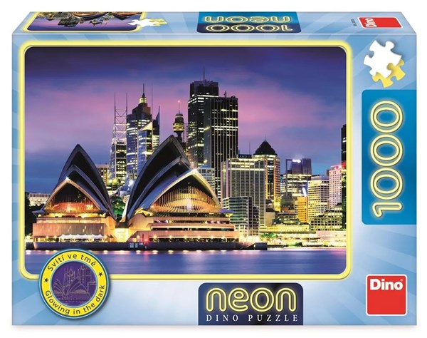Dino (54130) - "Sydney Opera" - 1000 brikker puslespil