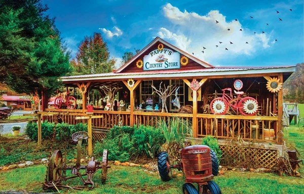 SunsOut (30146) - Celebrate Life Gallery: "Pappy's General Store" - 1000 brikker puslespil