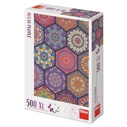 Dino (51408) - "Mandala" - 500 brikker puslespil