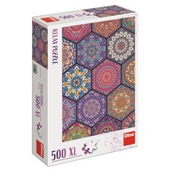 Dino (51408) - "Mandala" - 500 brikker puslespil