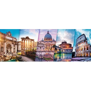 Trefl (29505) - "Collage, Rome" - 500 brikker puslespil