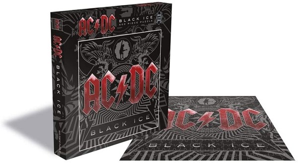 Zee Puzzle (25754) - "AC/DC, Black Ice" - 500 brikker puslespil