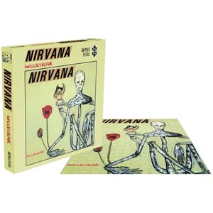 Zee Puzzle (26175) - "Nirvana, Incesticide" - 500 brikker puslespil