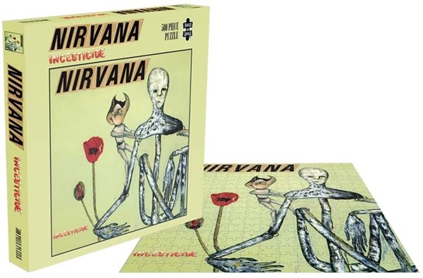 Zee Puzzle (26175) - "Nirvana, Incesticide" - 500 brikker puslespil
