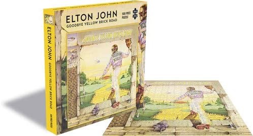 Zee Puzzle (25149) - "Elton John, Goodbye Yellow Brick Road" - 500 brikker puslespil