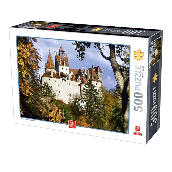 Deico (76076) - "Bran Castle" - 500 brikker puslespil