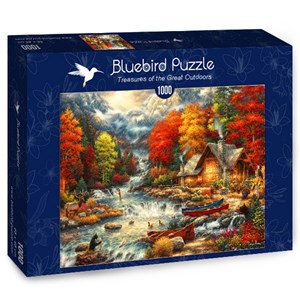 Bluebird Puzzle (70408) - Chuck Pinson: "Treasures of the Great Outdoors" - 1000 brikker puslespil