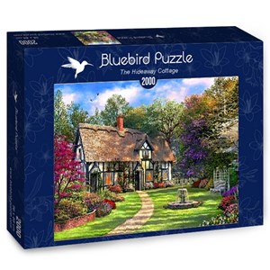Bluebird Puzzle (70196) - Dominic Davison: "The Hideaway Cottage" - 2000 brikker puslespil