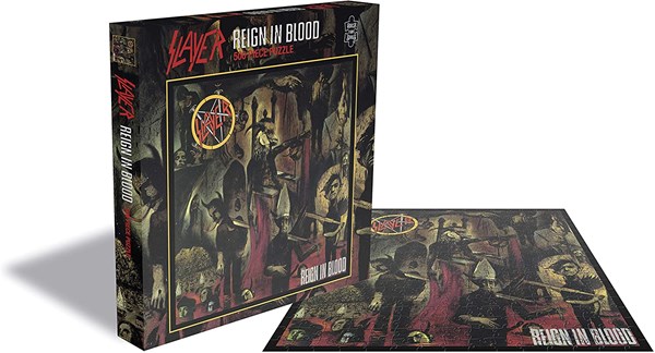 Zee Puzzle (22879) - "Slayer, Reign in Blood" - 500 brikker puslespil