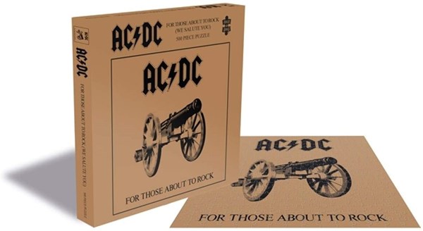 Zee Puzzle (25752) - "AC/DC. For Those About To Rock" - 500 brikker puslespil