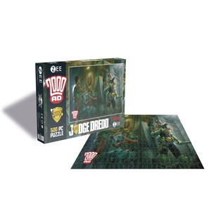 Zee Puzzle (25779) - "2000 AD, Judge Dredd" - 500 brikker puslespil