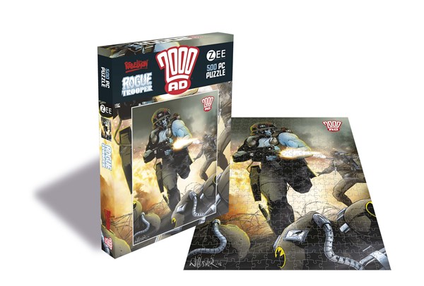 Zee Puzzle (25783) - "2000 AD, Rogue Trooper" - 500 brikker puslespil