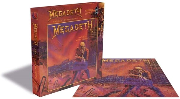 Zee Puzzle (26223) - "Megadeth, Peace Sells" - 500 brikker puslespil