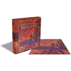 Zee Puzzle (26223) - "Megadeth, Peace Sells" - 500 brikker puslespil