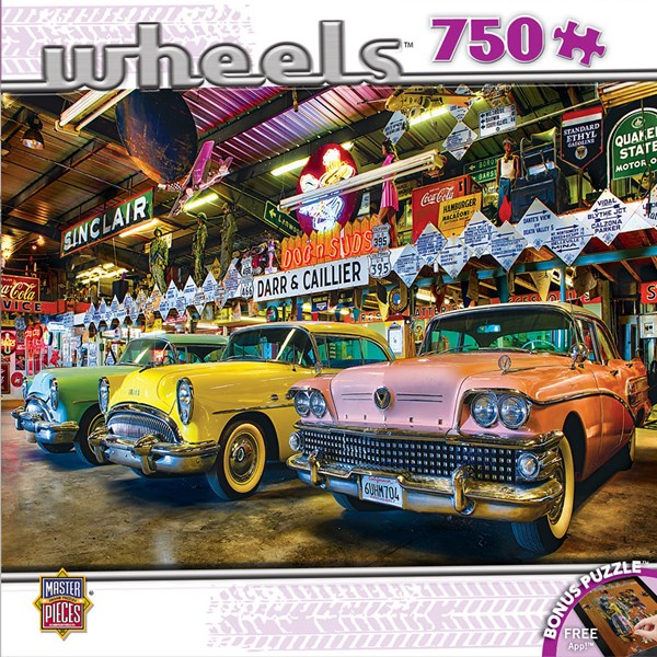 MasterPieces (31689) - "Three Beauties" - 750 brikker puslespil