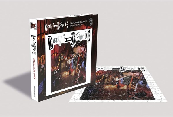 Zee Puzzle (25747) - "David Bowie, Never Let Me Down" - 500 brikker puslespil