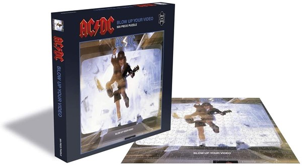 Zee Puzzle (25750) - "AC/DC, Blow Up Your Video" - 500 brikker puslespil