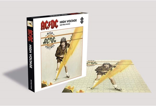 Zee Puzzle (25753) - "AC/DC, High Voltage" - 500 brikker puslespil