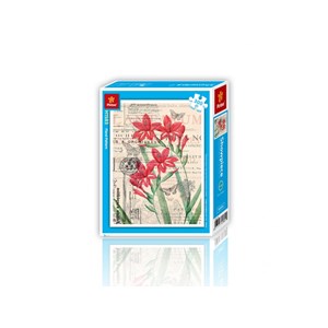 Pintoo (h1583) - "Floral Pattern" - 300 brikker puslespil