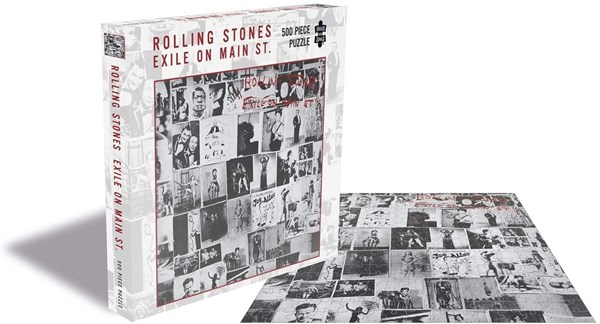 Zee Puzzle (25651) - "The Rolling Stones, Exile On Main Street" - 500 brikker puslespil