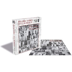 Zee Puzzle (25651) - "The Rolling Stones, Exile On Main Street" - 500 brikker puslespil