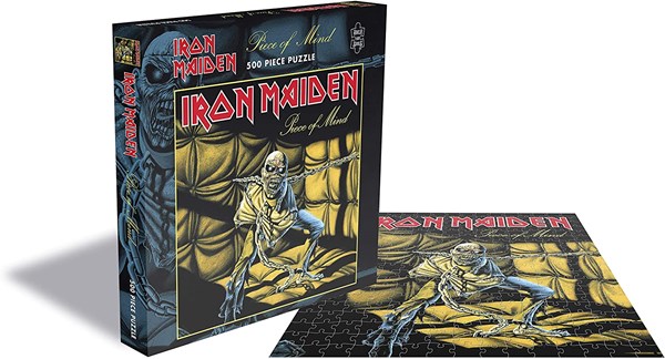Zee Puzzle (23965) - "Iron Maiden, Piece of Mind" - 500 brikker puslespil