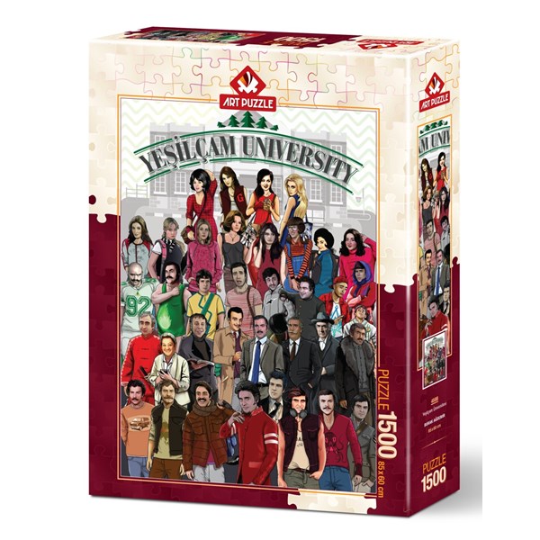 Art Puzzle (4588) - "Yesilcam University" - 1500 brikker puslespil