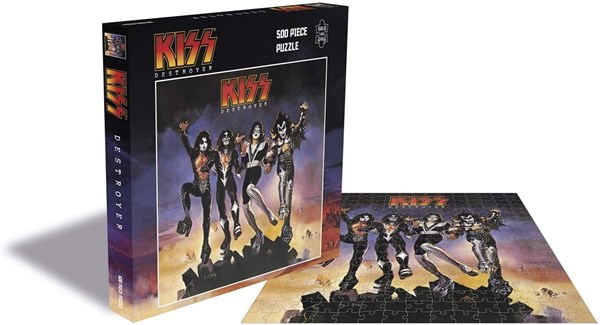 Zee Puzzle (25646) - "Kiss, Destroyer" - 500 brikker puslespil