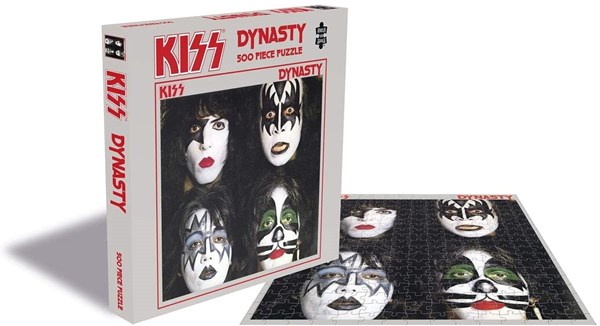 Zee Puzzle (25648) - "Kiss, Dynasty" - 500 brikker puslespil
