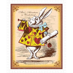 Pintoo (h1544) - "Alice's Adventures in Wonderland" - 500 brikker puslespil