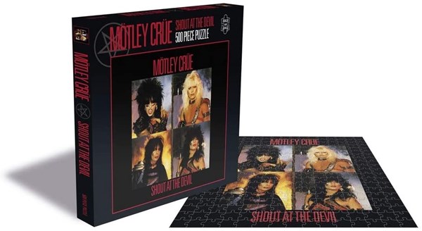 Zee Puzzle (25159) - "Motley Crue, Shout at the Devil" - 500 brikker puslespil