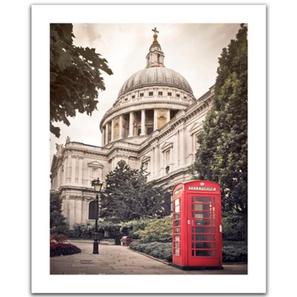 Pintoo (h1535) - "St Paul's Cathedral, England" - 500 brikker puslespil