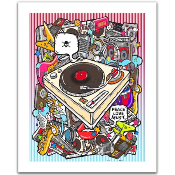 Pintoo (h1527) - "Rock Style" - 500 brikker puslespil