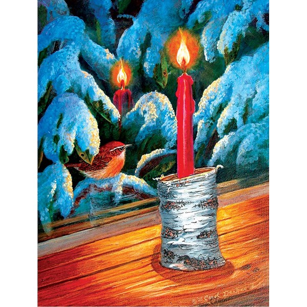 SunsOut (24637) - "Northern Nights" - 300 brikker puslespil