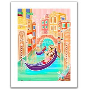 Pintoo (h1537) - "Romantic Vacations, Venice" - 300 brikker puslespil