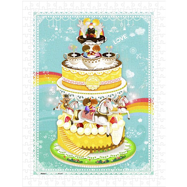 Pintoo (h1354) - "Sweet Lovers" - 300 brikker puslespil