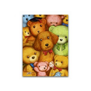 Pintoo (p1007) - "Poodles and Teddy Bears" - 150 brikker puslespil