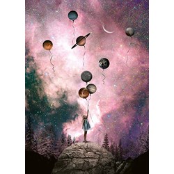 Schmidt Spiele (59903) - Natacha Einat: "Planet Longing" - 1000 brikker puslespil