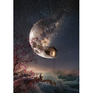 Schmidt Spiele (59904) - Natacha Einat: "Dream Whisper" - 1000 brikker puslespil