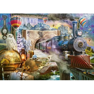 Schmidt Spiele (58964) - "Magic Trip" - 1000 brikker puslespil