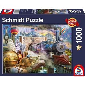 Schmidt Spiele (58964) - "Magic Trip" - 1000 brikker puslespil