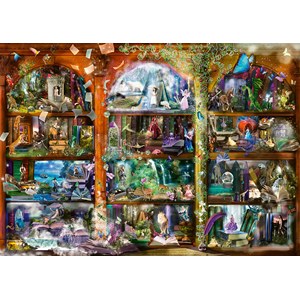Schmidt Spiele (58965) - "Fairytale Magic" - 1000 brikker puslespil