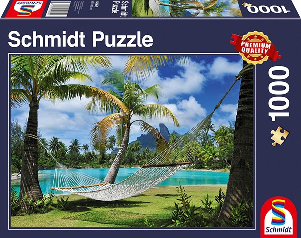 Schmidt Spiele (58969) - "Relaxing Time" - 1000 brikker puslespil