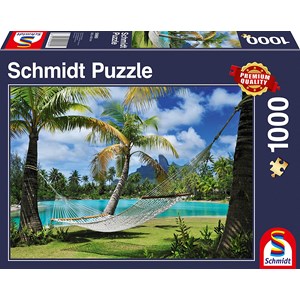 Schmidt Spiele (58969) - "Relaxing Time" - 1000 brikker puslespil